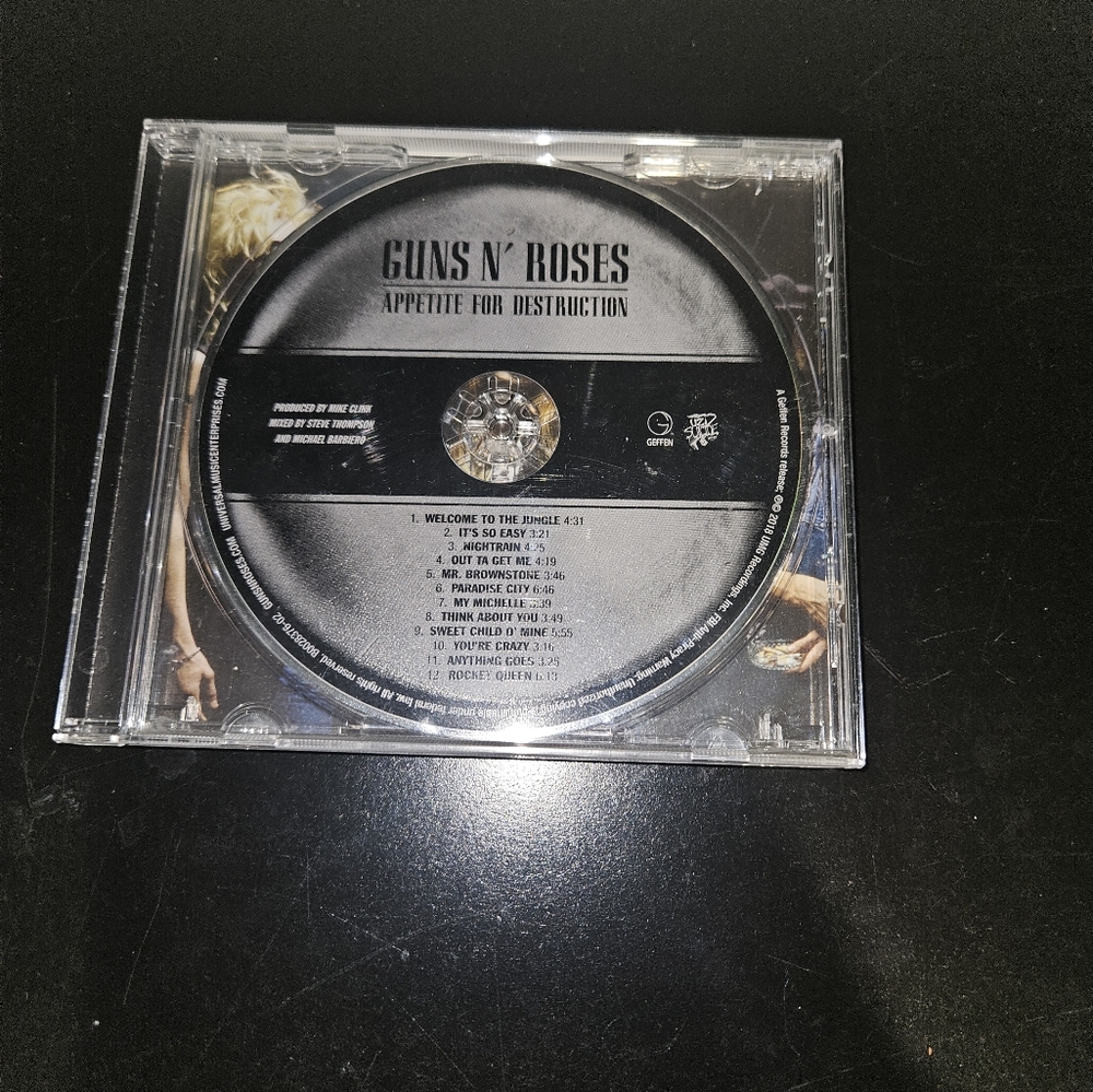Guns N' Roses CD - Appetite for Destruction